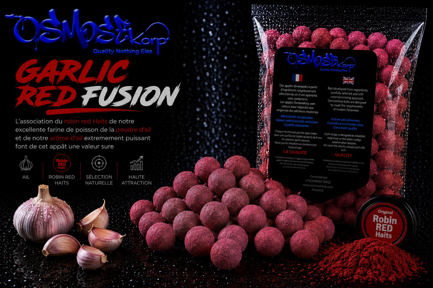 Garlic Red Fire 5 kg 20mm